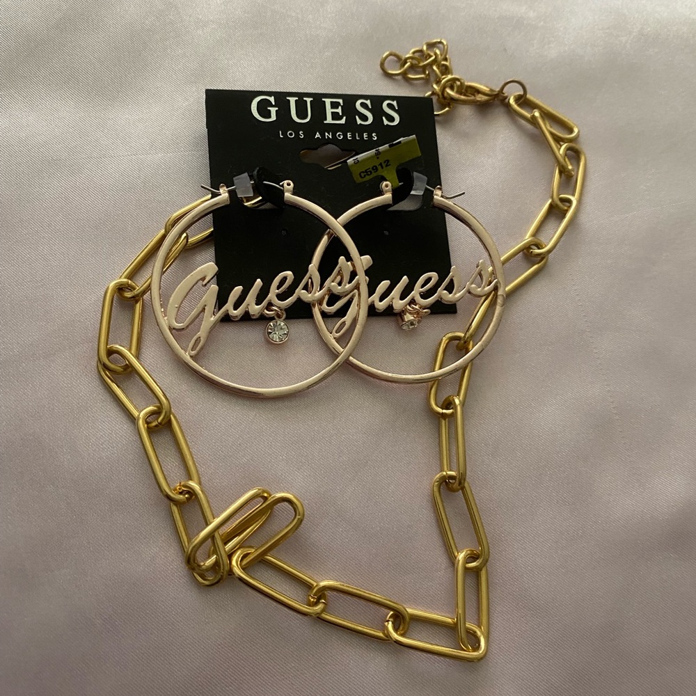 Guess earrings